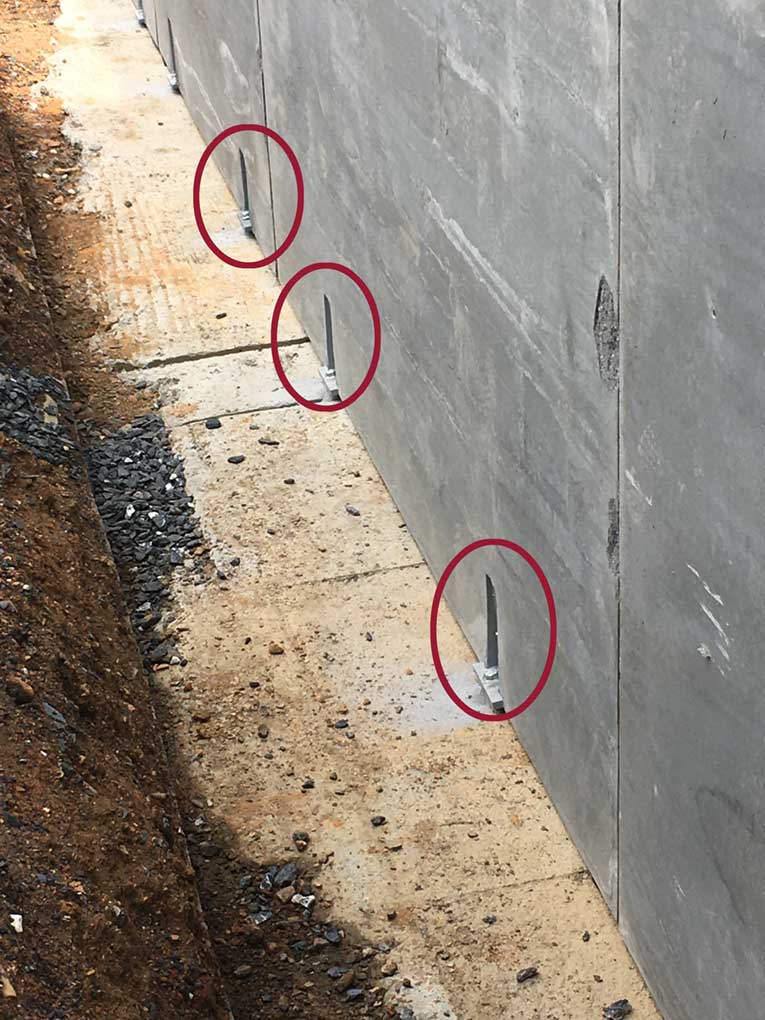 Northeast Precast PC-10s installed in wall panels